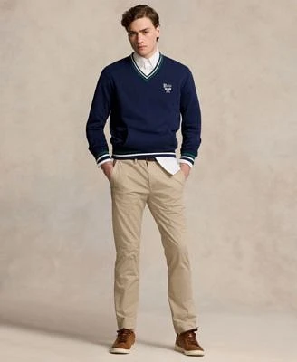 Polo Ralph Lauren Mens Fleece Sweatshirt Oxford Shirt Chino Pants Dress Belt Sneakers