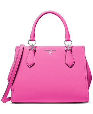 Michael Kors Marilyn Medium Leather Satchel