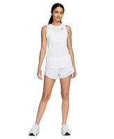 Nike Women's One Dri-fit Mid-Rise Brief-Lined Shorts
