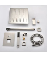 12 Rain Shower Head Systems Wall Mounted Shower