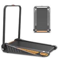 Streamdale Furniture Under Desk Walking Pad, Treadmill 15% Incline 2.0HP 240 Lbs With Remote Control