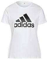 adidas Women's Essentials Logo Cotton T-Shirt, Xs-4X