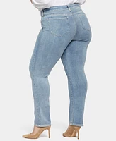 Nydj Plus Marilyn Straight Jean