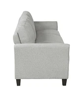 Streamdale Furniture 3-Seat Sofa Living Room Linen Fabric Sofa