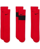 Nike Big Kids Elite Basketball Crew Socks, Pack of 3