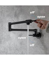 Streamdale Furniture Pot Filler Faucet Wall Mount