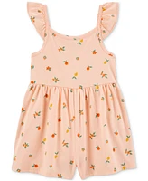 Carter's Toddler Girls Fruit-Print Cotton Romper