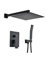 Streamdale Furniture 12 Rain Shower Head Systems Wall Mounted Shower
