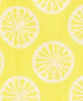 Carter's Little & Big Girls Lemon-Print Cotton Tank Dress