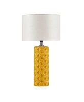 Streamdale Furniture Macey Geodesic Ceramic Table Lamp