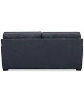 Radley 74" Leather Apartment Sofa, Created for Macy's