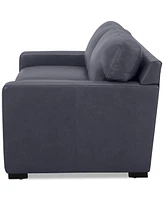 Radley 74" Leather Apartment Sofa, Created for Macy's