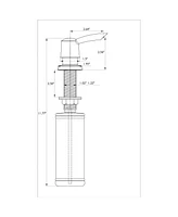 Streamdale Furniture Kitchen Soap Dispenser