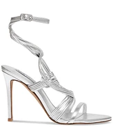 Steve Madden Women's Lele Ankle-Wrap Stiletto Dress Sandals