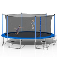 Streamdale Furniture 14FT Trampoline (Steel Tube, Ladder)