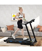 Streamdale Furniture Treadmills For Home, Electric Treadmill With 15% Automatic Incline, Foldable 3.25HP Workout