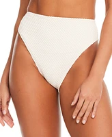 Sanctuary Women's Mesh High-Waist Bikini Bottoms