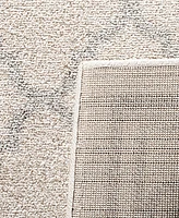 Safavieh Amherst AMT422 Light Gray and Beige 5' x 5' Square Area Rug