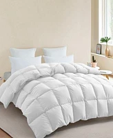 Unikome Medium Warmth Goose Feather Down Fiber Comforter