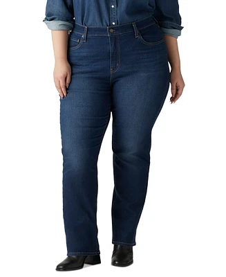 Levi's Plus Chelsea High-Rise Straight-Leg Jeans