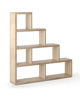 Slickblue 6 Cubes Corner Storage Bookshelf