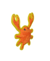 DuraForce Crab Tiger Orange-Yellow, Dog Toy