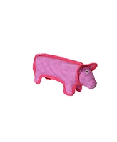 DuraForce Pig Tiger Pink-Pink, 2-Pack Dog Toys