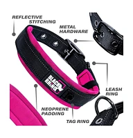 Black Rhino Comfort Collar Ultra Soft Neoprene Padded Dog Collar for All Breeds