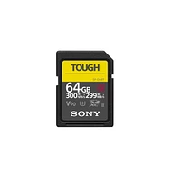 Sony Tough-g Series 64Gb Sdxc Uhs-Ii Card With Memory Card Carrying Case