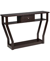 Slickblue Modern Sofa Accent Table with Drawer