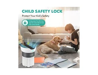 Slickblue Air Purifier with Sleep Mode for Home Office up to 1300 Sq Ft