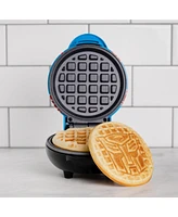 Uncanny Brands Autobot Mini Waffle Maker - Transformers Kitchen Appliance