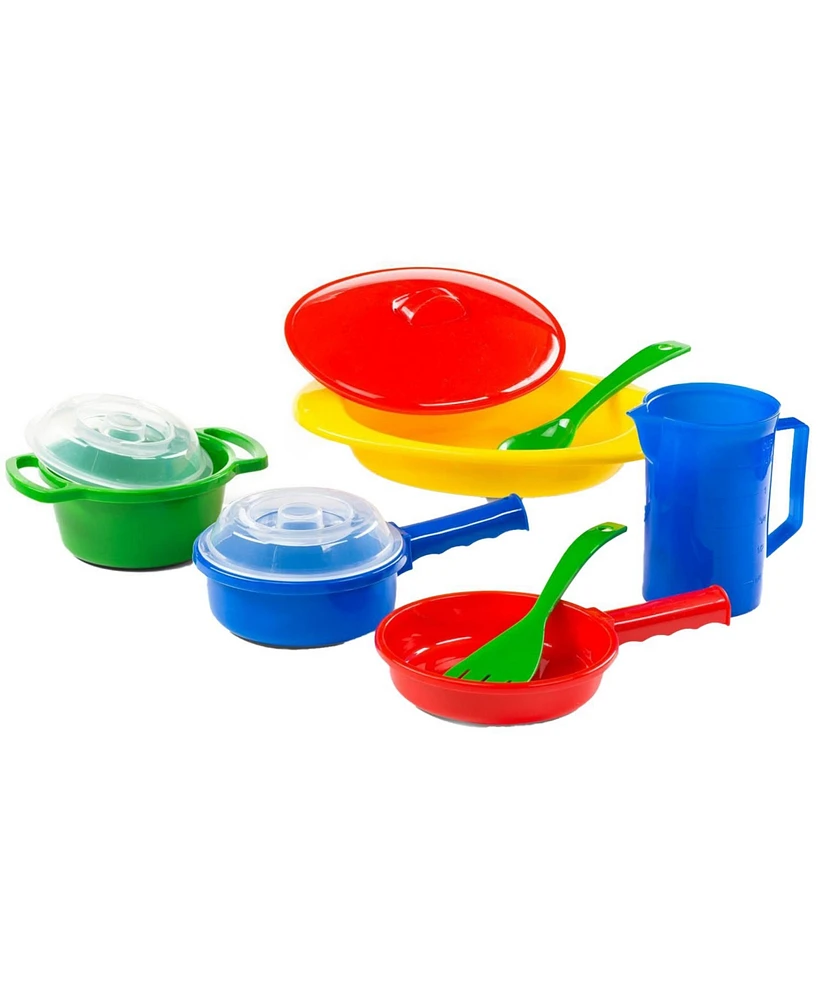 Kidzlane Play Kitchen Set for Kids Bpa Free and Dishwasher Safe Pretend Play Accessories for Toddlers