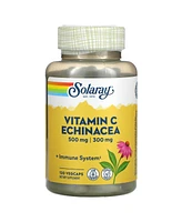 Solaray Vitamin C Echinacea 500 mg / 300 mg - 120 VegCaps - Assorted Pre