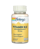 Solaray Vitamin K-2 Menaquinone-7 50 mcg - 60 VegCaps - Assorted Pre