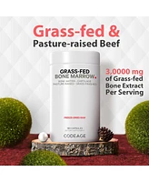 Codeage Grass Fed Bone Marrow Supplement - Freeze Dried, Non-Defatted, & Desiccated Beef Bone Marrow Pills