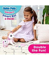 Power Your Fun Robo Pets Unicorn Toys 2pk