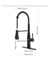 Streamdale Furniture Touch Kitchen Faucet With Pull Down Sprayer