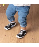 Komuello Infant Boys Breathable Washable Non-Slip Sock Shoes Runner