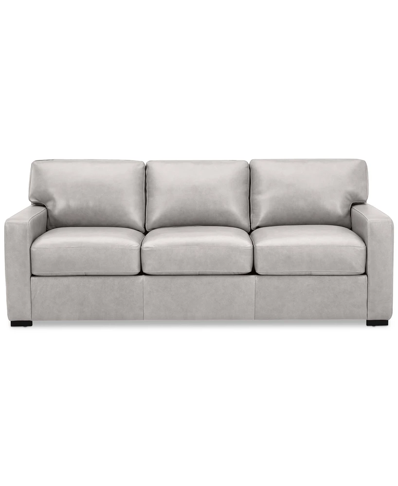 Radley 86" Leather Sofa, Created for Macy's