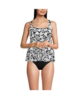 Lands' End Women's Flutter Tankini Top