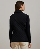 Lauren Ralph Women's Quilted Logo Vest