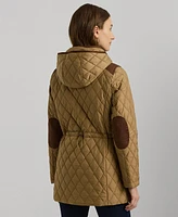 Lauren Ralph Women's Hooded Anorak Quilted Coat