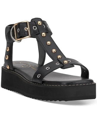 Jessica Simpson Janer Studded Platform Gladiator Sandals