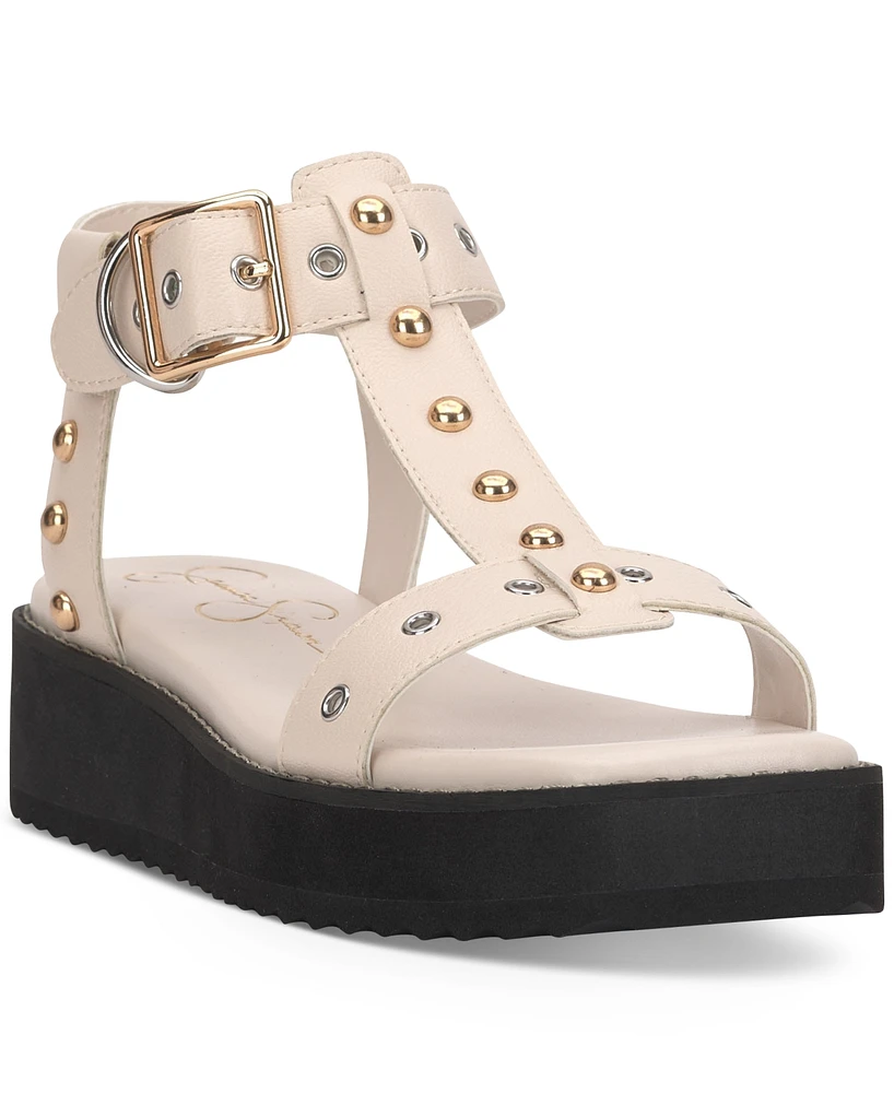 Jessica Simpson Janer Studded Platform Gladiator Sandals