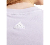 adidas Women's Brand Love Graphic-Print Cotton T-Shirt