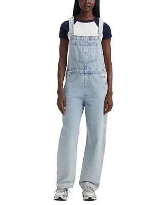 Levi's Women's Vintage-Style Cotton Denim Overalls