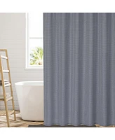 Caromio Jacquard Textured Fabric Shower Curtain, 72" x 72"