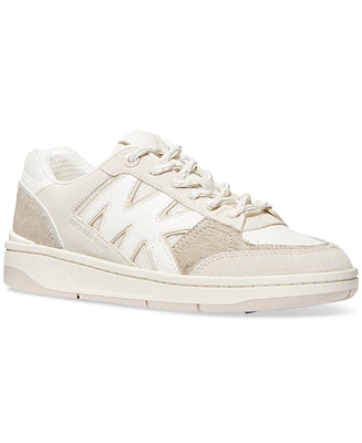 Michael Kors Women's Rebel Lace-Up Logo Sneakers