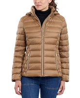 Michael Kors Women's Hooded Packable Down Puffer Coat, Created for Macy's